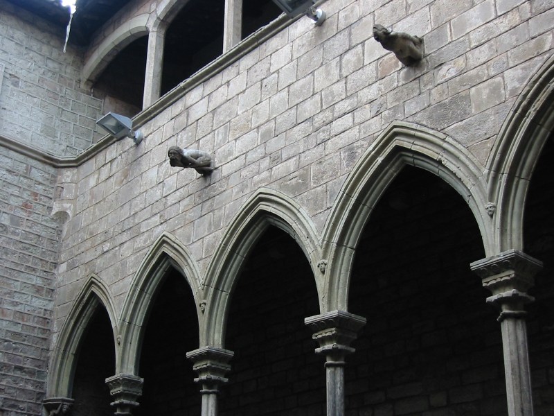 Inside Picasso museum