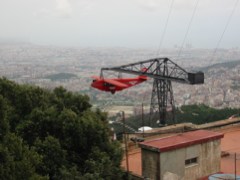 Plane ride at Tibidabo